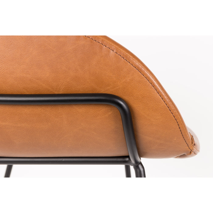 Zuiver Feston Barkruk 76 cm Bruin - Set van 2