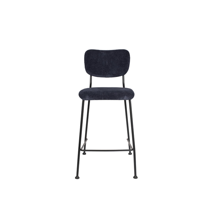 Zuiver Benson Barkruk 64.5 cm Donkerblauw - Set van 2