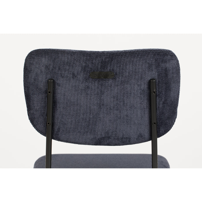 Zuiver Benson Barkruk 64.5 cm Donkerblauw - Set van 2