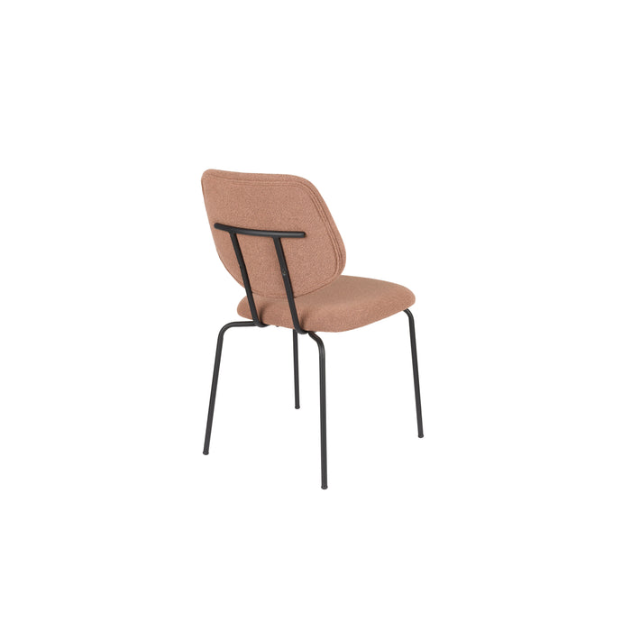 Housecraft Living Zelo Eetkamerstoelen Roze- Set van 2