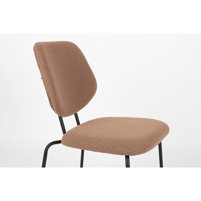 Housecraft Living Zelo Eetkamerstoelen Roze- Set van 2