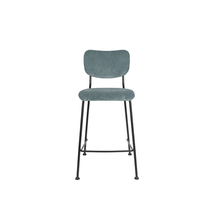 Zuiver Benson Barkruk 64.5 cm Grijs|Blauw - Set van 2