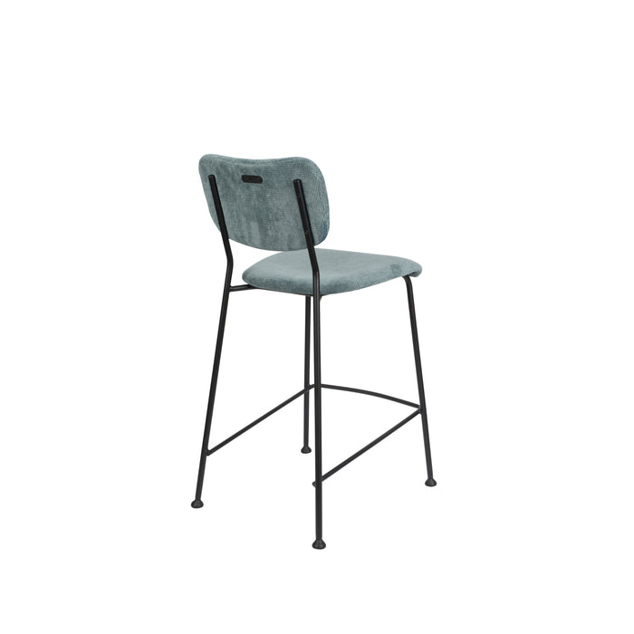 Zuiver Benson Barkruk 64.5 cm Grijs|Blauw - Set van 2