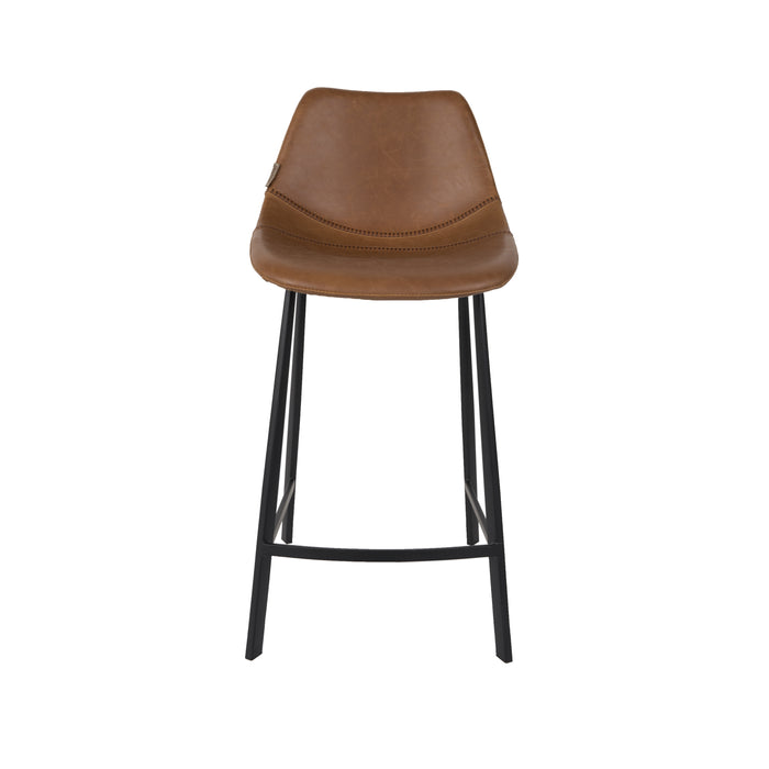 Dutchbone Franky Barkruk Bruin 65 cm - Set van 2