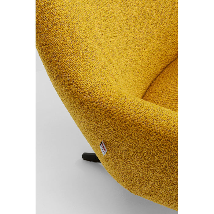 Kare Design Mimi Draaifauteuil - geel