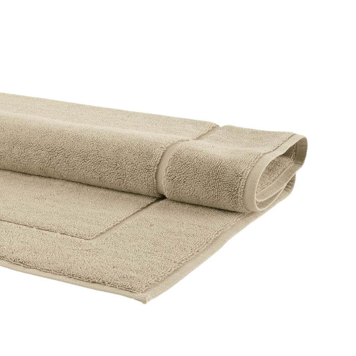 London Badmat Almond | 60 x 100 cm | Bruin | Katoen