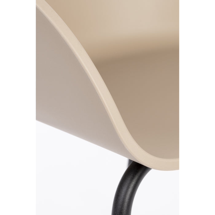 Zuiver Void Eetkamerstoelen Beige| Bruin - Set van 2