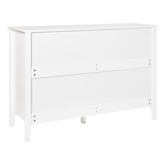 Beliani - ASSISI - Dressoir 6 lades - Wit - MDF