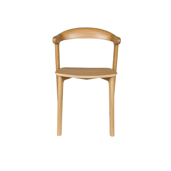 Zuiver Northwood Eetkamerstoelen Hout Naturel - Set van 2