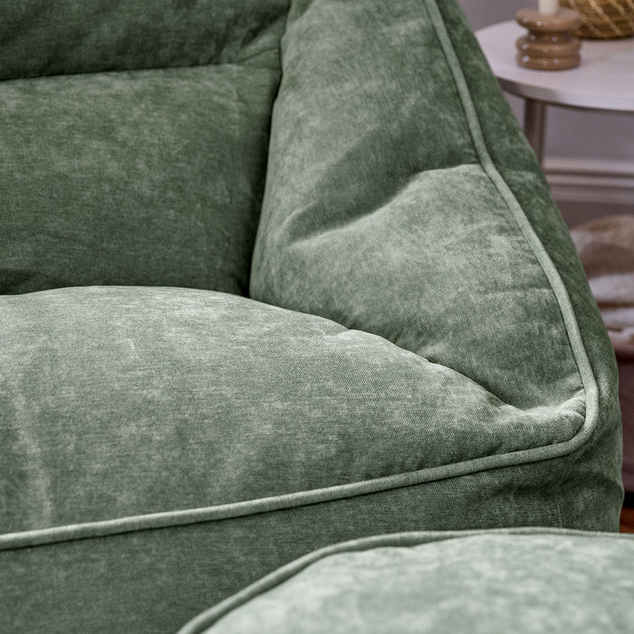 icon Natalia Zitzak Fauteuil - Chenille - Saliegroen