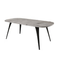 Meubella - Salontafel Flix - Wit marmer - 120 cm