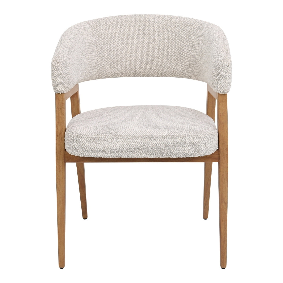 DÉJA Living - Eetkamerstoel Beige|Naturel - Fureso - Set van 2