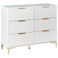 Beliani - WALCOTT - Ladekast met 6 lades - Wit - MDF