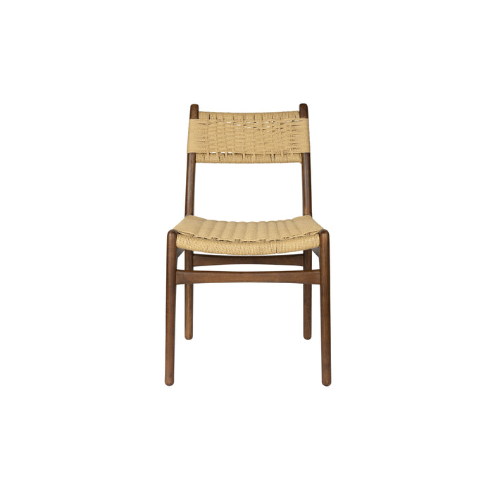 Dutchbone Cecile Stoel - Set van 2 - Bruin