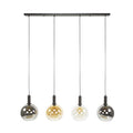 Giga Meubel - Hanglamp 4-lichts - 135x25x150cm - Sfera