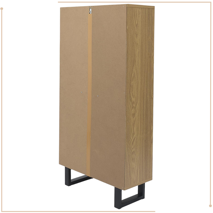 MISOU Calypso Schoenenkast met 3 Lades Schoenen Opbersysteem Hout S...