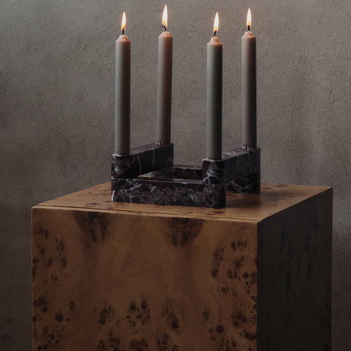 Ferm Living Newel Modular Kandelaar - Rosso