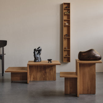 Ferm Living Distinct Bijzettafel - Eikenhout