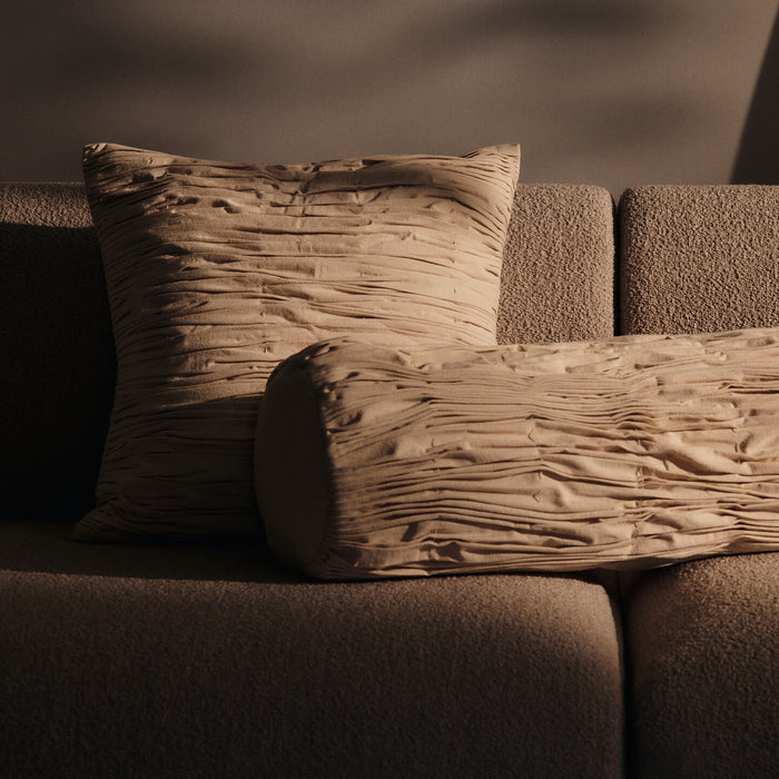 Ferm Living Falda Smocked Sierkussen - 60 x 20 cm