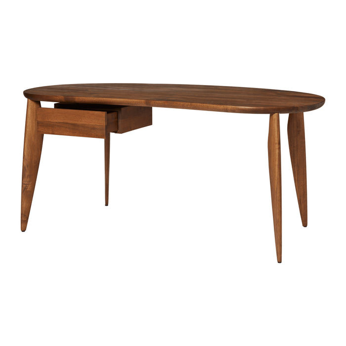 Ferm Living Feve Bureau met Lade - Walnoot