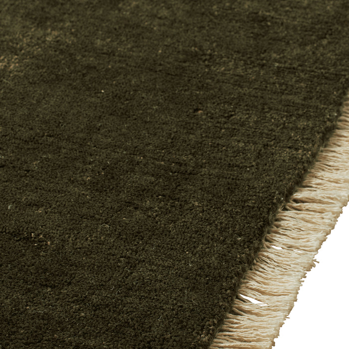 Ferm Living Firth Jute Vloerkleed 200 x 300 cm - Dark Olive