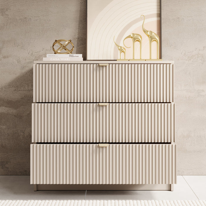 Meubella - Ladekast Tavares - Beige - 80 cm