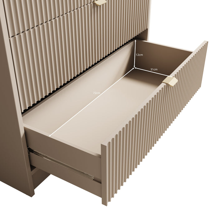 Meubella - Ladekast Tavares - Beige - 80 cm