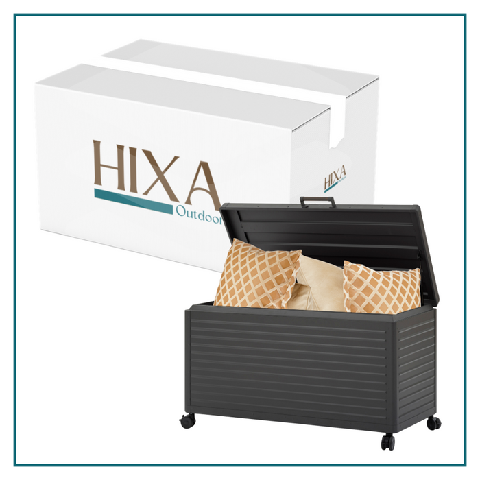 Hesperide HIXA Luxe Opbergbox Tuinkussenbox Soft Close Waterdicht 1...