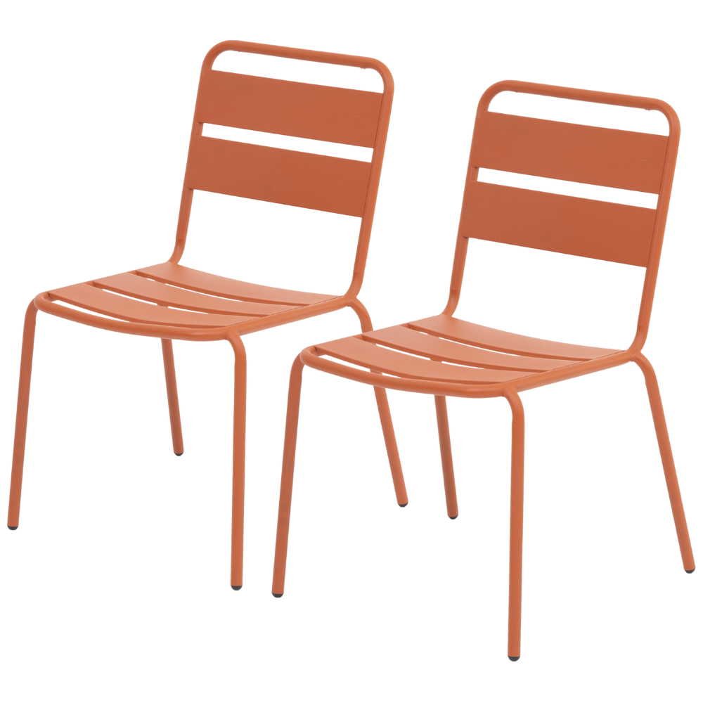 HESPERIDE HIXA Tuinstoelen Eetkamerstoelen voor buiten set van 2 Ee...