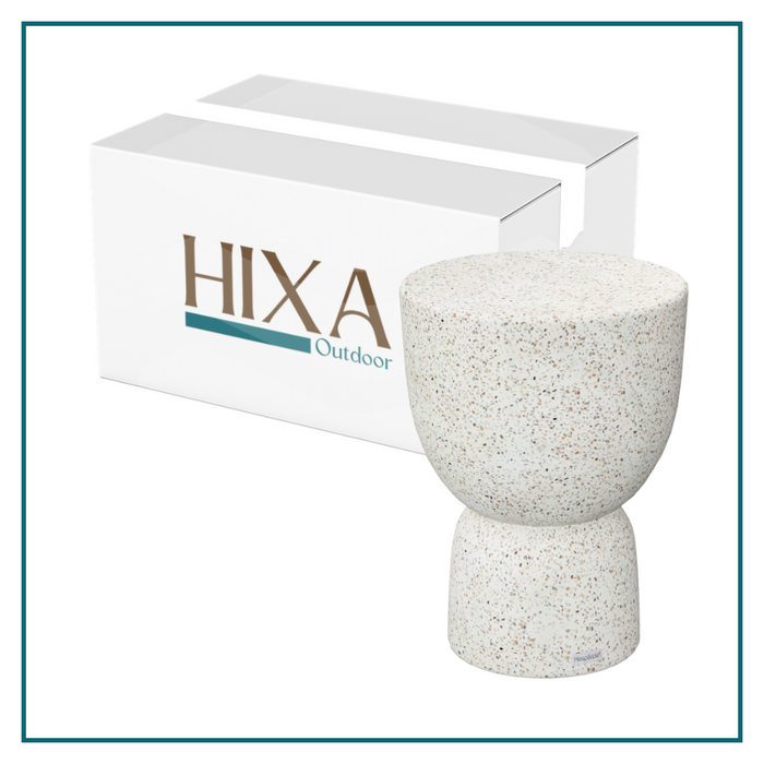 HESPERIDE HIXA Bijzettafel buiten Tafel Rond Buitentafel Tuintafel...