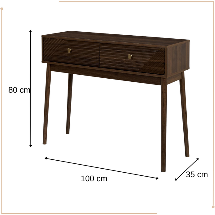 MISOU Tiffany Kaptafel Sidetable Make up tafel Consoletafel Haltafe...
