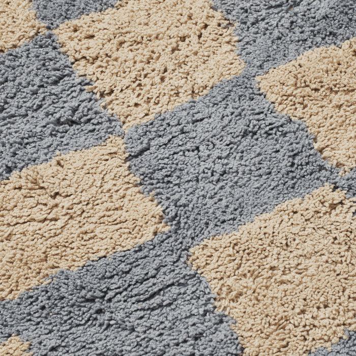Ferm Living Mara Vloerkleed 80 x 150 cm - Mist Blue / Warm Sand