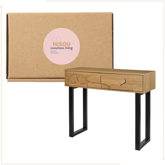 MISOU Calypso Sidetable Consoletafel Haltafel Woonkamer Wandtafel H...