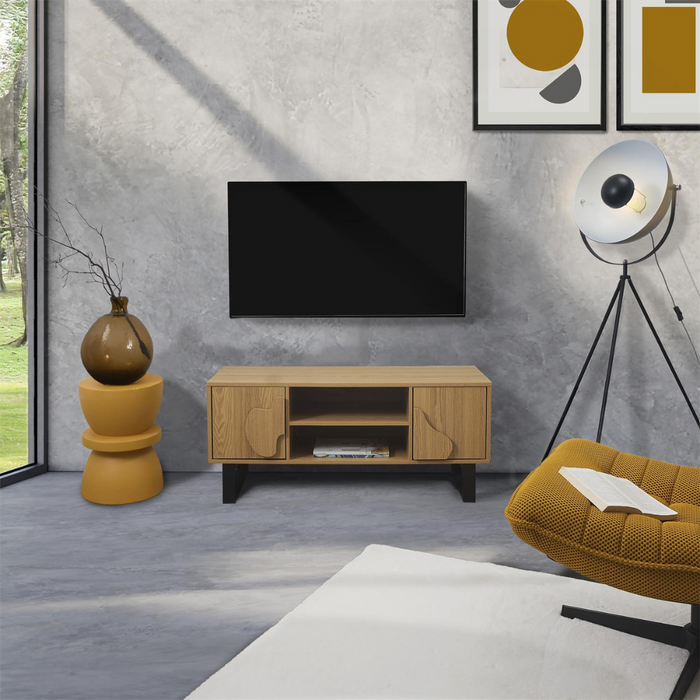 MISOU Calypso TV Meubel Kast met Opbergruimte Wandmeubel TV Stand H...