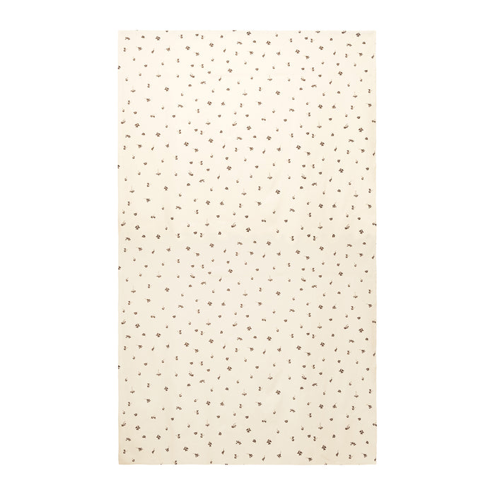 Ferm Living Baies Tafelkleed - Natural / Dark Chocolate