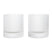 Ferm Living Ripple Waterglazen 2 st. - 250 ml - Clear