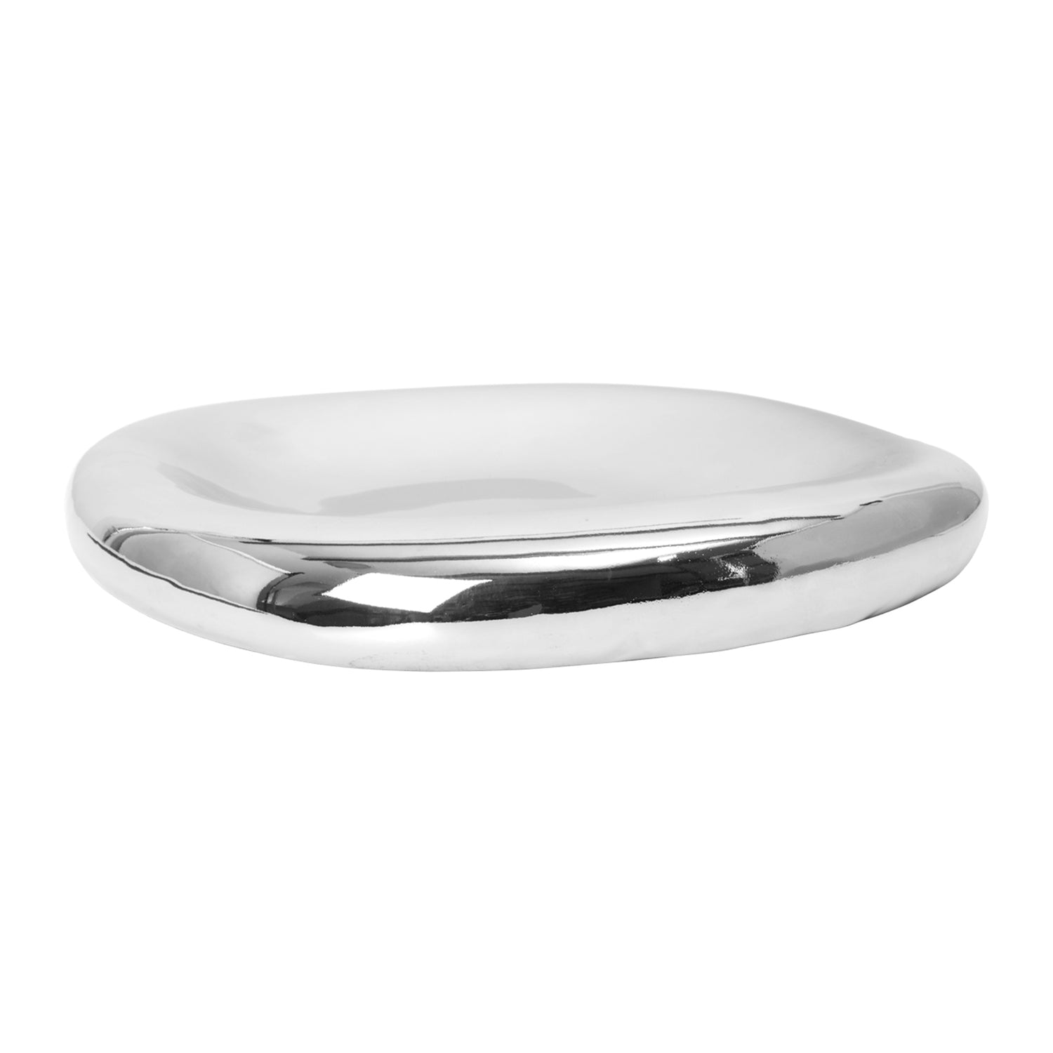 Ferm Living Bellure Schaal - Ø 35 cm - Zilver