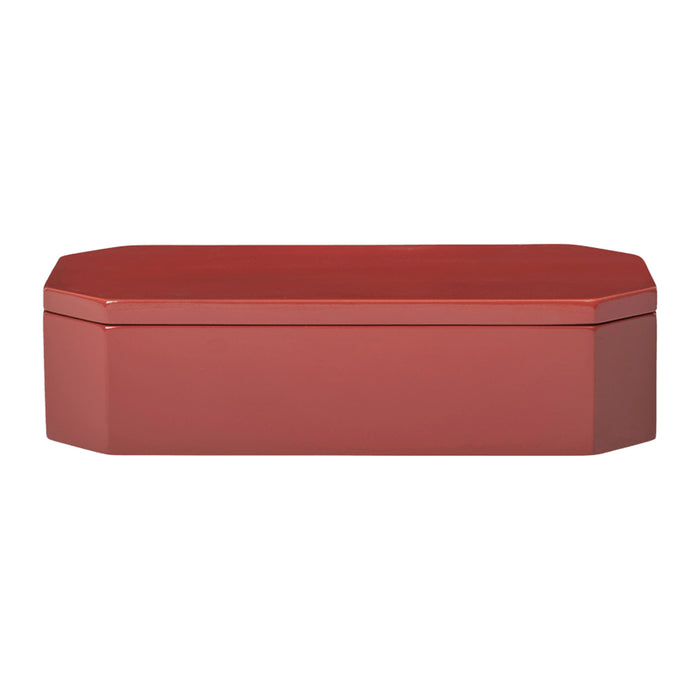 Ferm Living Nova Opbergdoos - B 20 cm - Picante Red