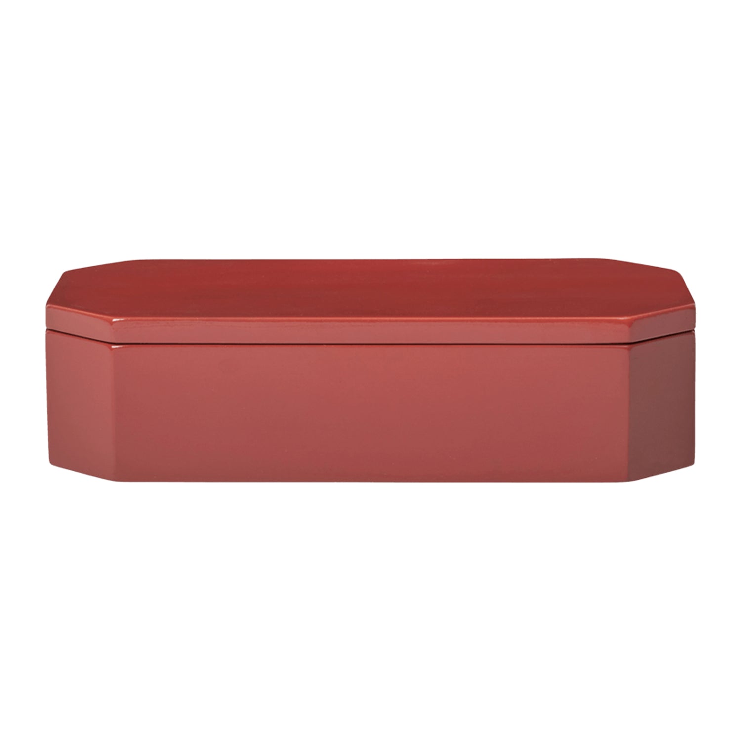 Ferm Living Nova Opbergdoos - B 20 cm - Picante Red