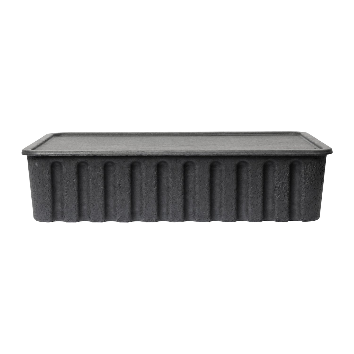 Ferm Living Paper Pulp Opbergdoos EL - Charcoal