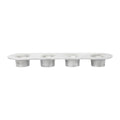 Ferm Living Soothe Kandelaar - Aluminium