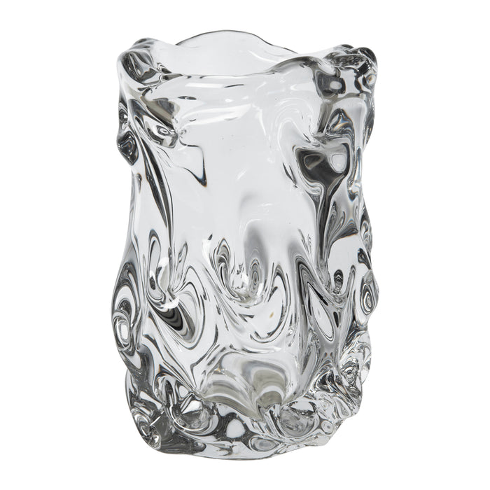 Ferm Living Virelle Vaas - H 24 cm - Transparant