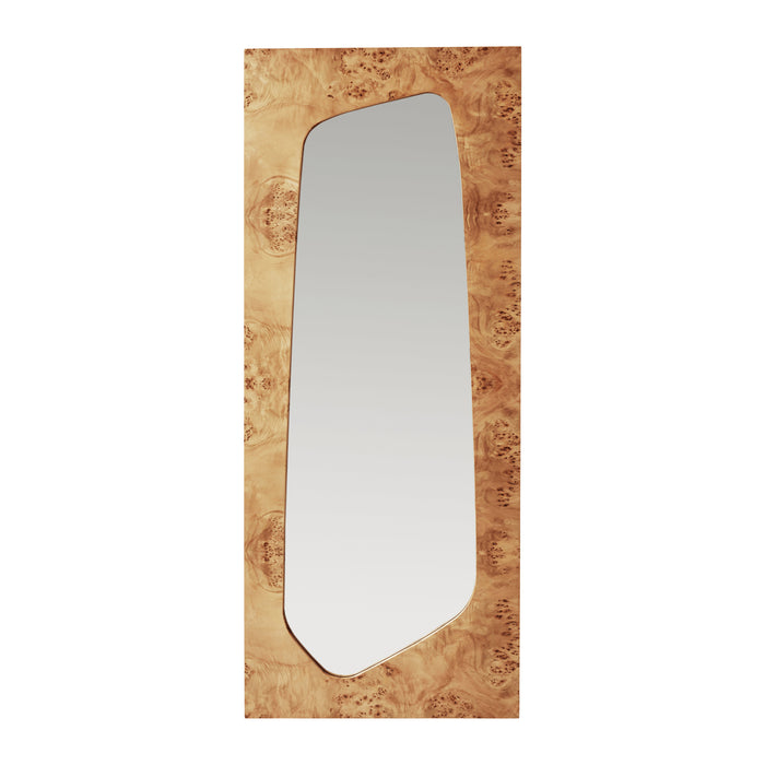 Ferm Living Folia Spiegel  H 135 cm  - Natural Burl