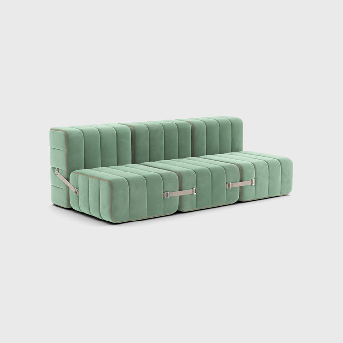 Curt-Set 6 - Barcelona - Patina (Light green)