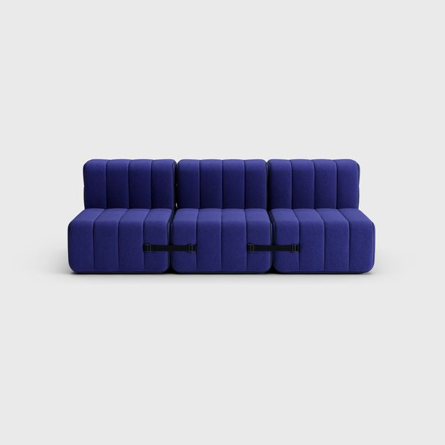 Curt-Set 6 - e.g. Flexible 3-seater - Jet - 9605 (Blue)