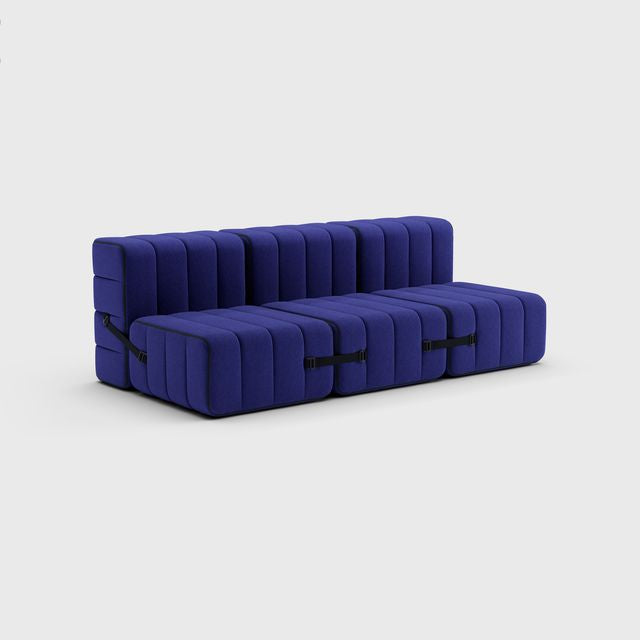 Curt-Set 6 - e.g. Flexible 3-seater - Jet - 9605 (Blue)
