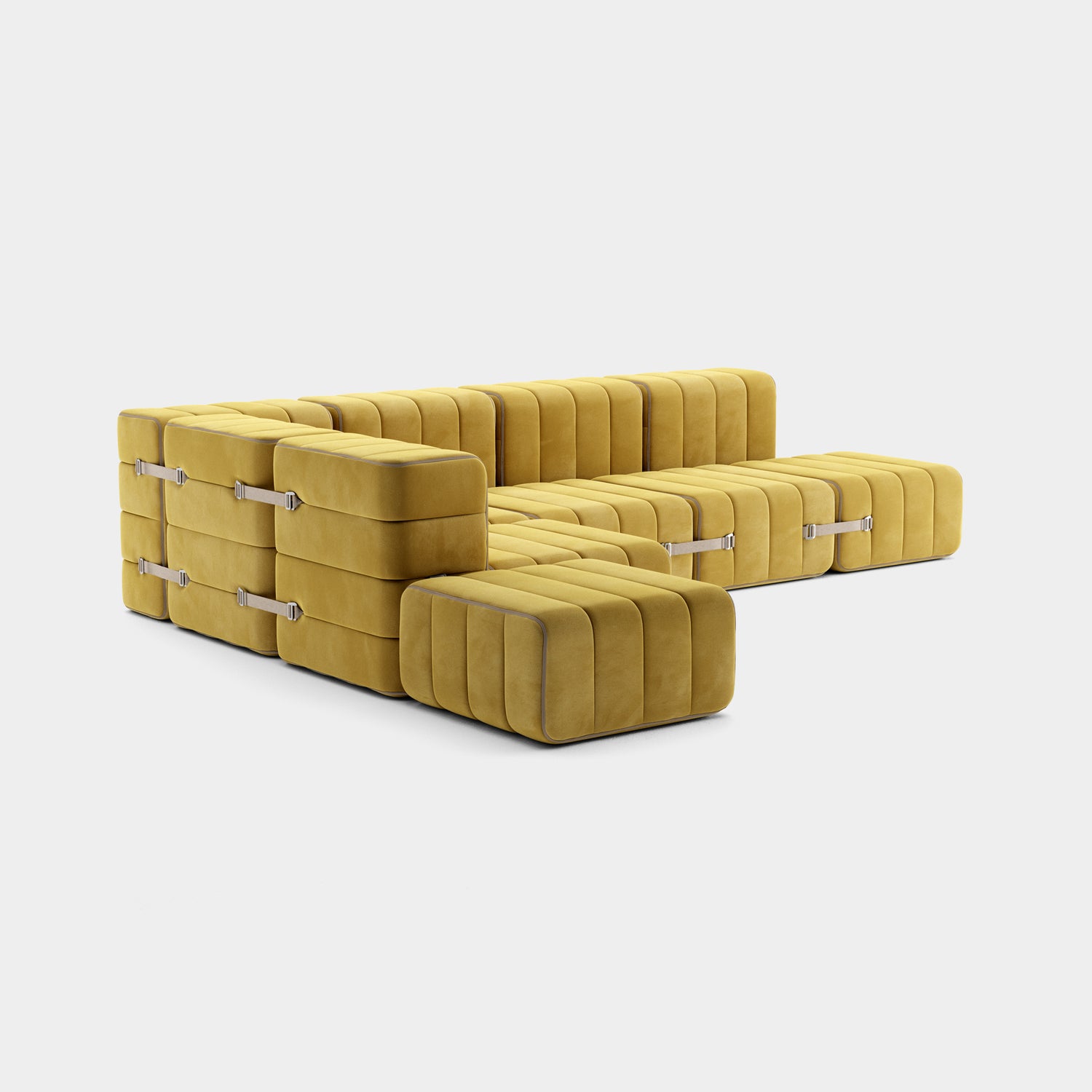 Curt-Set 12 - Barcelona - Cornhusk (Yellow)