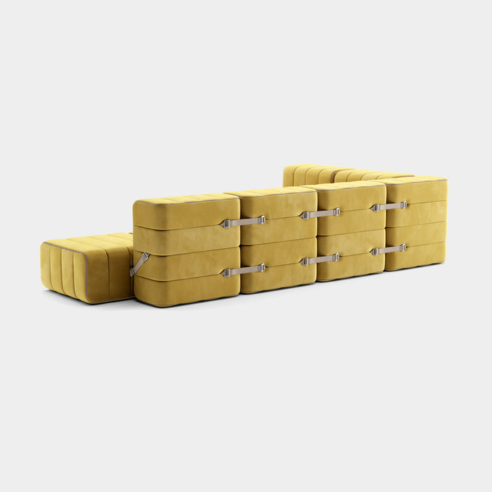 Curt-Set 12 - Barcelona - Cornhusk (Yellow)