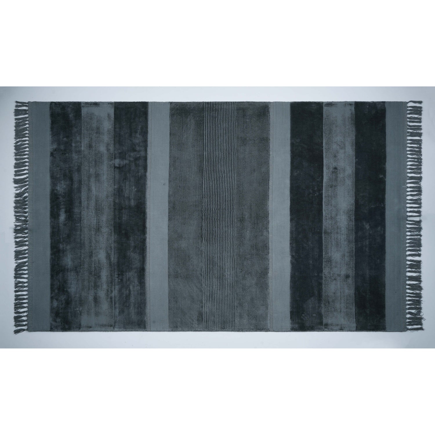 Velaar Geweven Vloerkleed Petrol Blue 160x230 cm