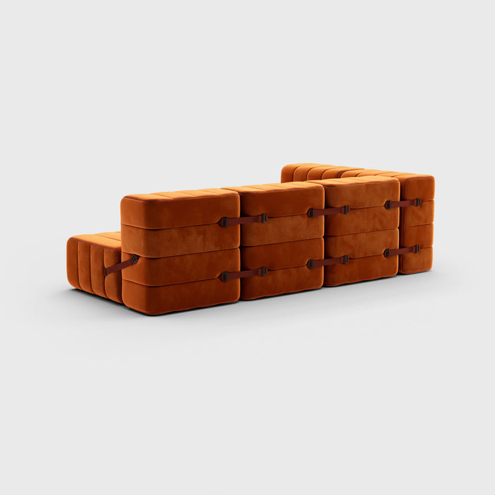 Curt-Set 9 - Barcelona - Russet (Red)